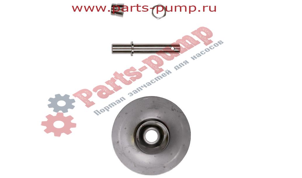 Spare, Shaft D16 w/impel. D49.8/D124 cpl Spare, Shaft D16 w/impel. D49.8/D124 cpl